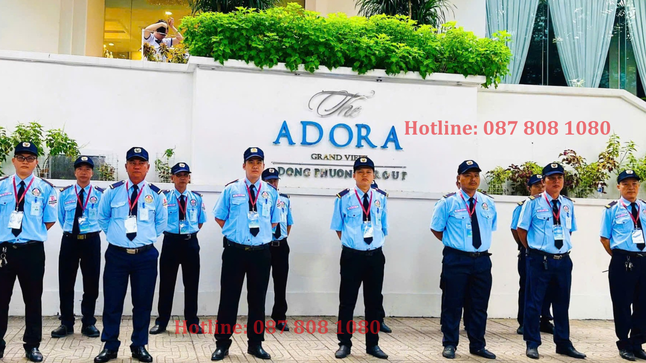 Nhân viên TSL Security triển khai dịch vụ bảo vệ tòa nhà, văn phòng